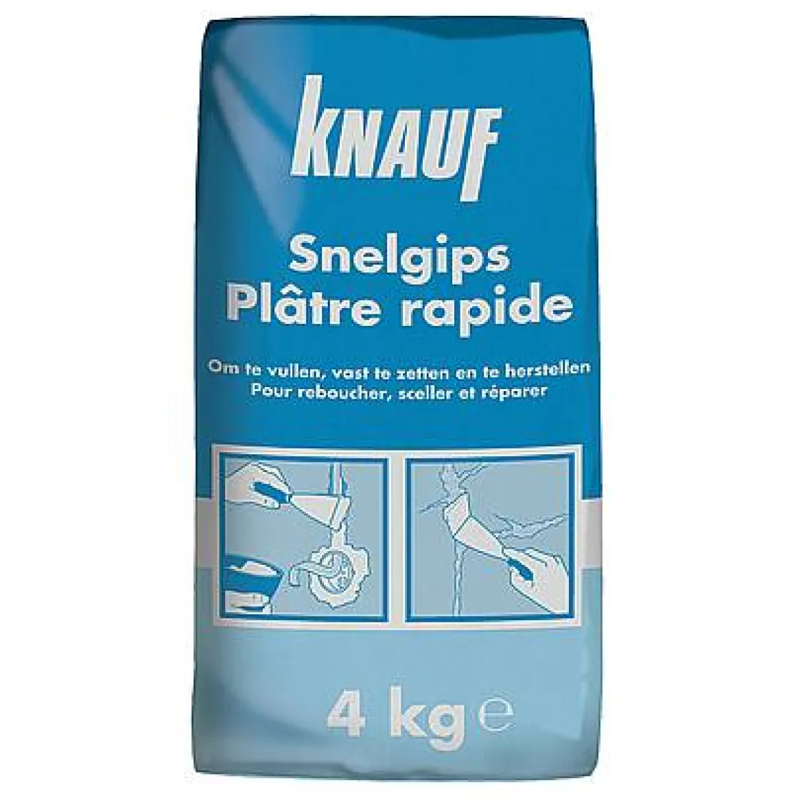 Knauf Snelgips 4 Kg