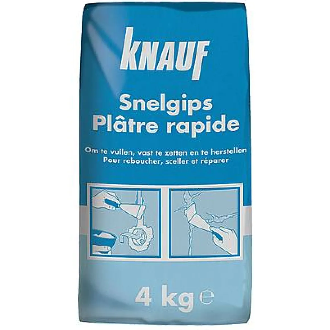 Knauf Snelgips 2 Kg
