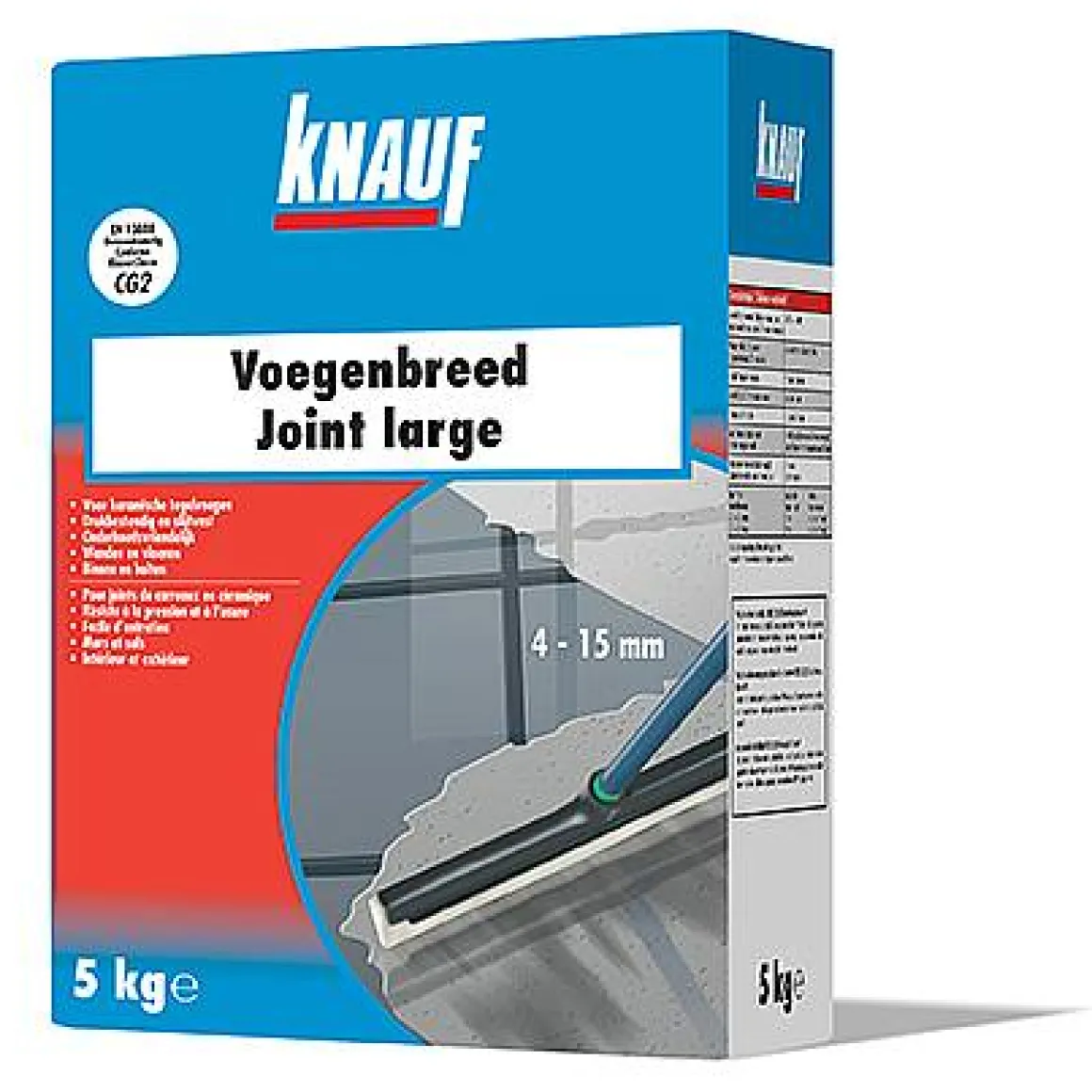 Knauf Voegenbreed 'Flex' Cementgrijs 5 Kg