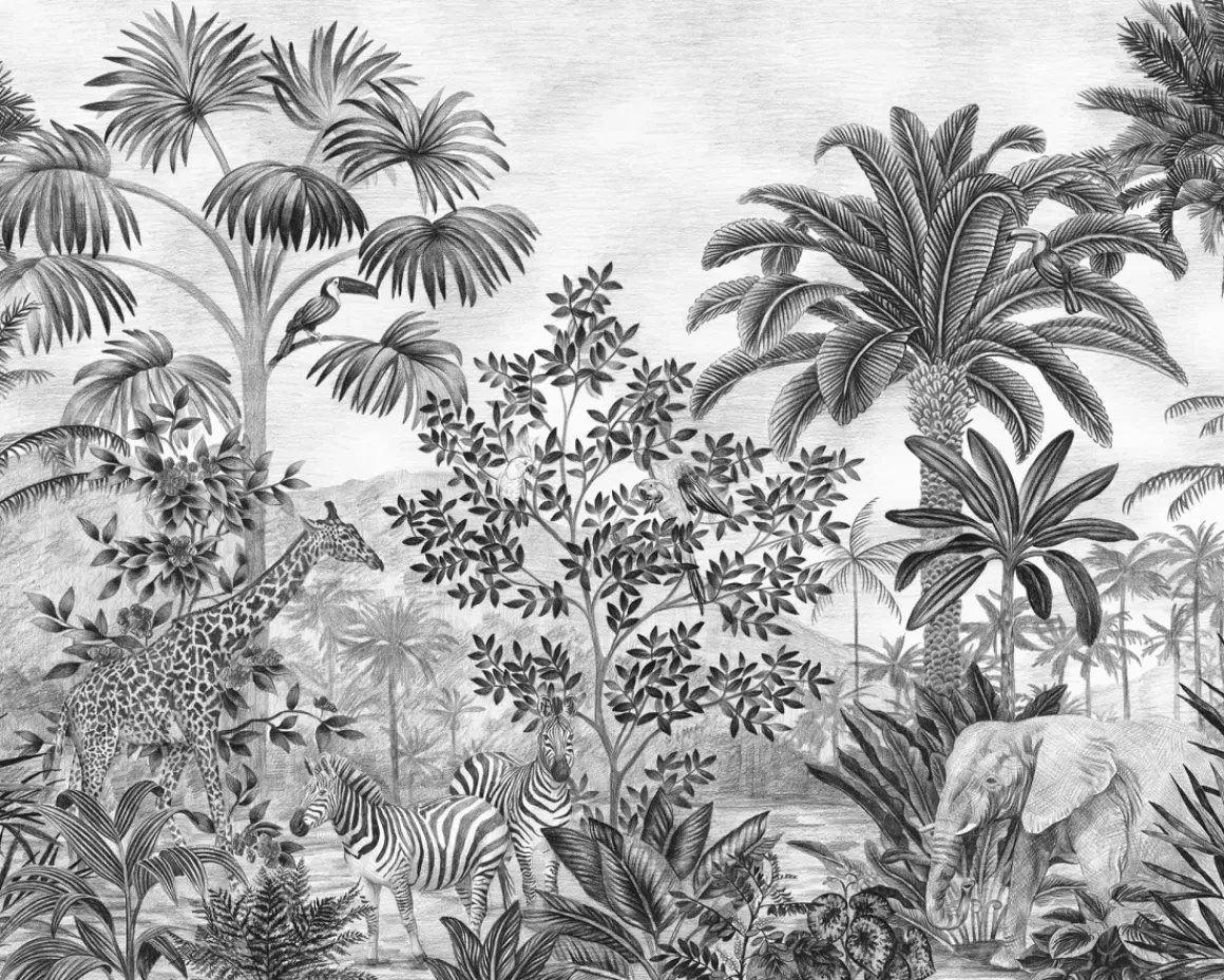 Komar Fotobehang Jungle Evolution