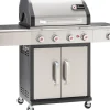 Landmann Gasbarbecue Triton Maxx Pts 4.1 Zilver 15,5Kw 142X120X56,5Cm