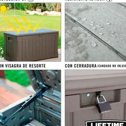 Lifetime Kussenbox 439L 127,9X67,2X64Cm