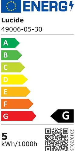 Lucide Plafondspot Lennert Zwart Gu10 5W