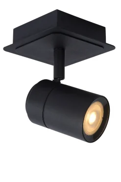 Lucide Plafondspot Lennert Zwart Gu10 5W