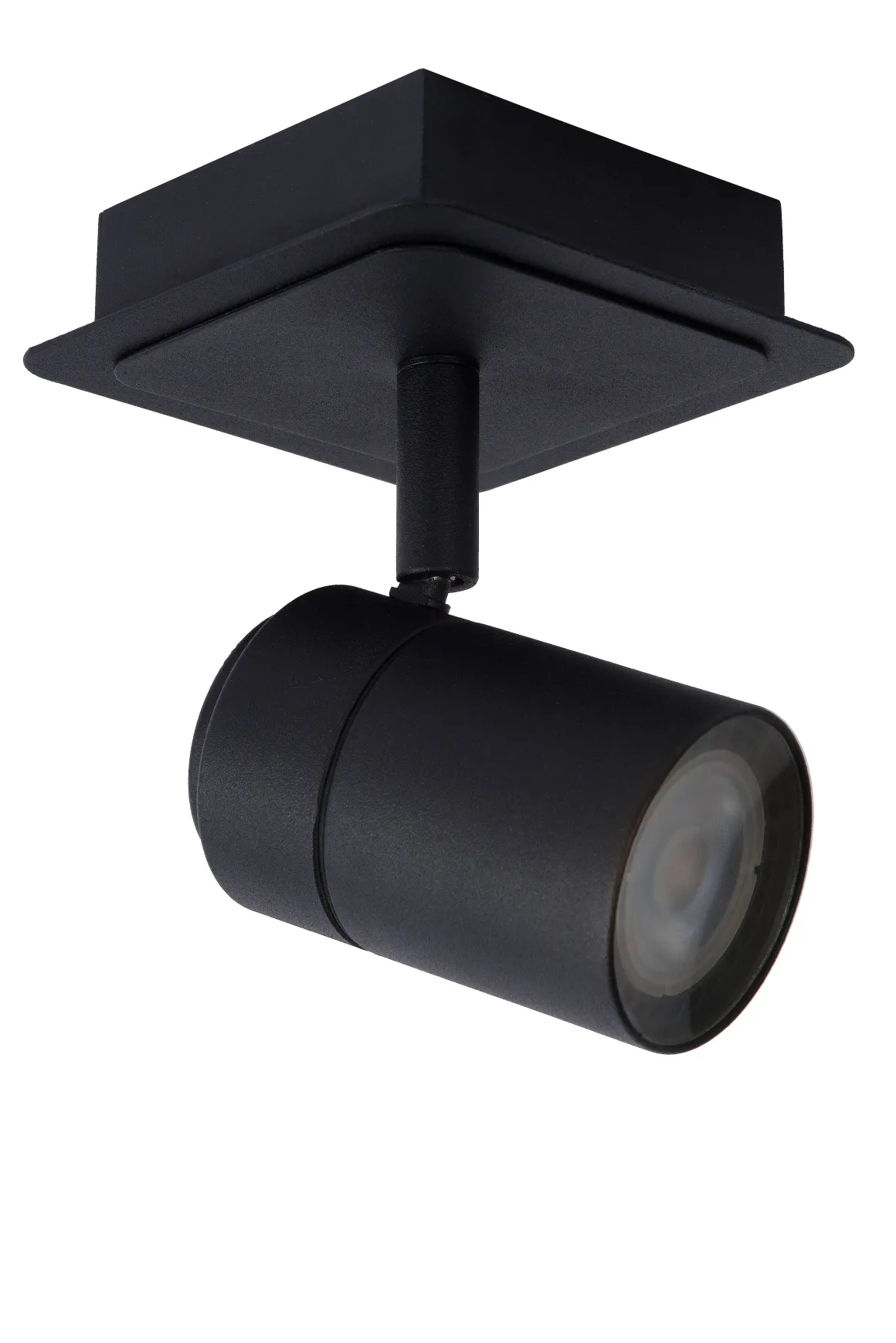 Lucide Plafondspot Lennert Zwart Gu10 5W