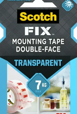 3M Scotch Transparant Montagetape 19Mmx1,5M