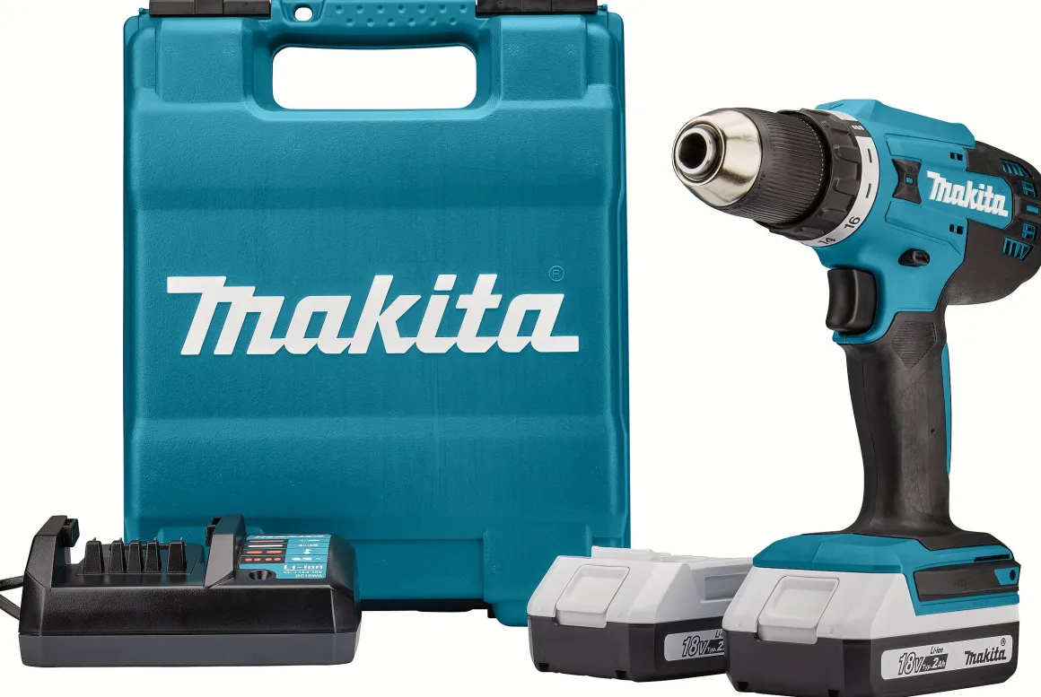 Makita Accuschroefboormachine Df488Dwae 18V (2 Accu'S)