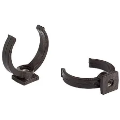 Martens Clipbeugel Pvc Bruin 50 Mm - 6 Stuks