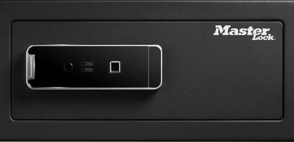 Master Lock Massief Stalen Kluis Met Biometrische Opening Formaat L