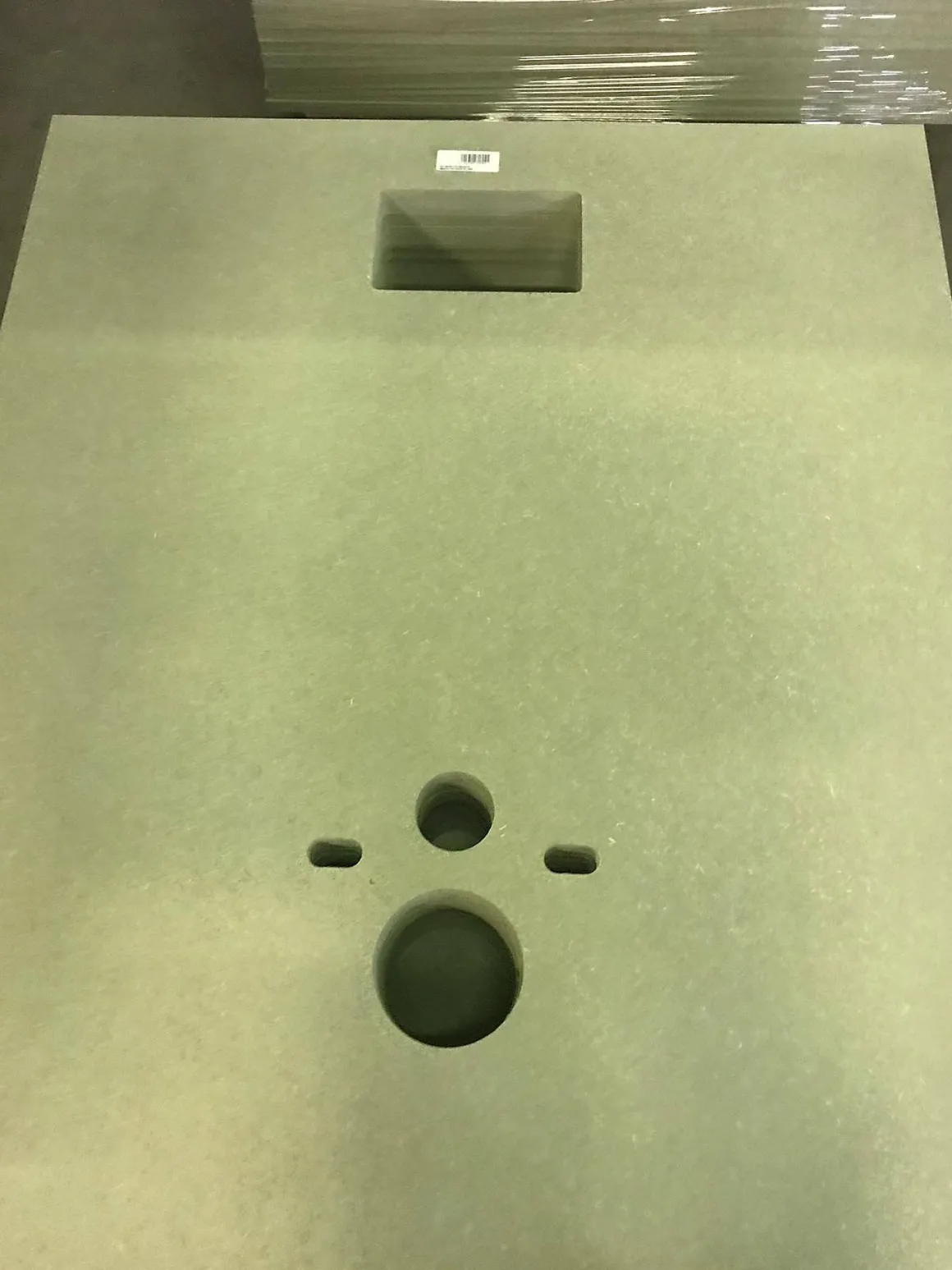 Mdf Plaat Voor Geberit Wc 120X100Cm