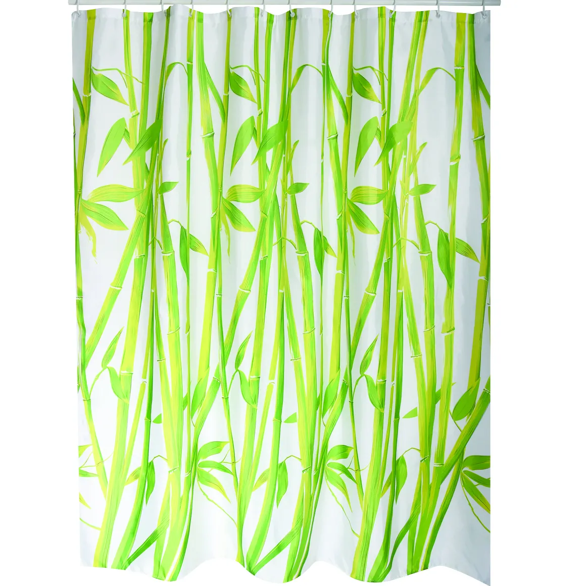 Msv Douchegordijn Bamboo Groen 180Cm