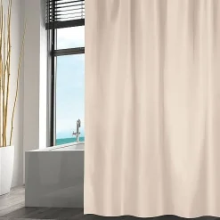 Msv Douchegordijn Polyester 180X200Cm Beige