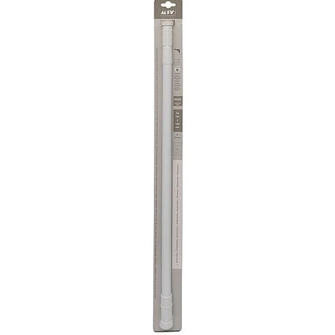 Msv Douchestang 70-120Cm Uitschuifbaar