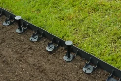 Nature Grasranden Pp/Pe Zwart 100X4,5Cm 4 Stuks