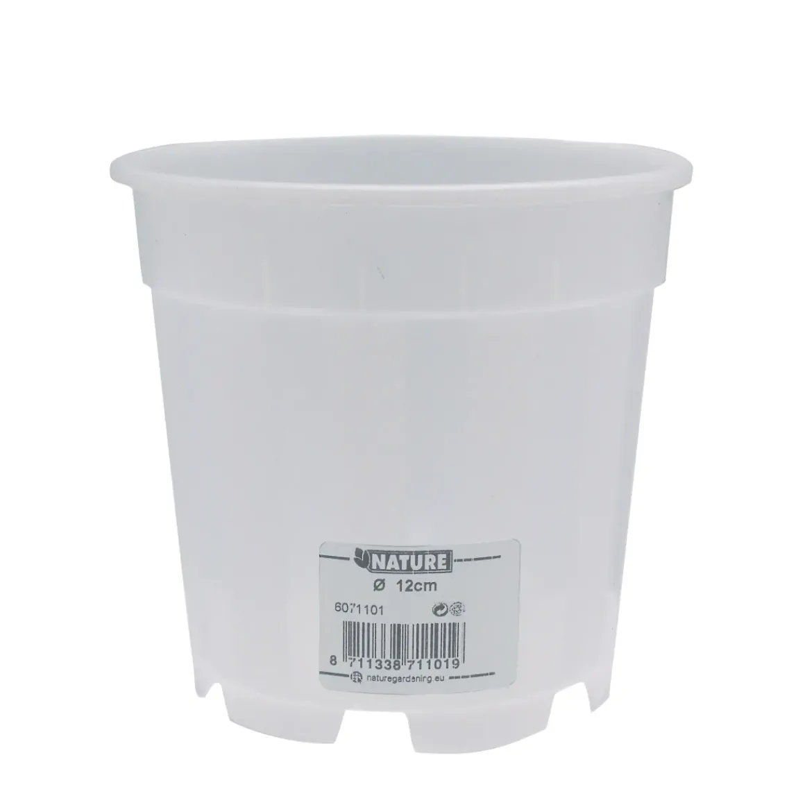 Nature Orchideeen Pot Transparant O12Cm