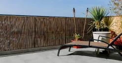 Nortene Tuinscherm Fency Bruin Kunststof 1,5X3M