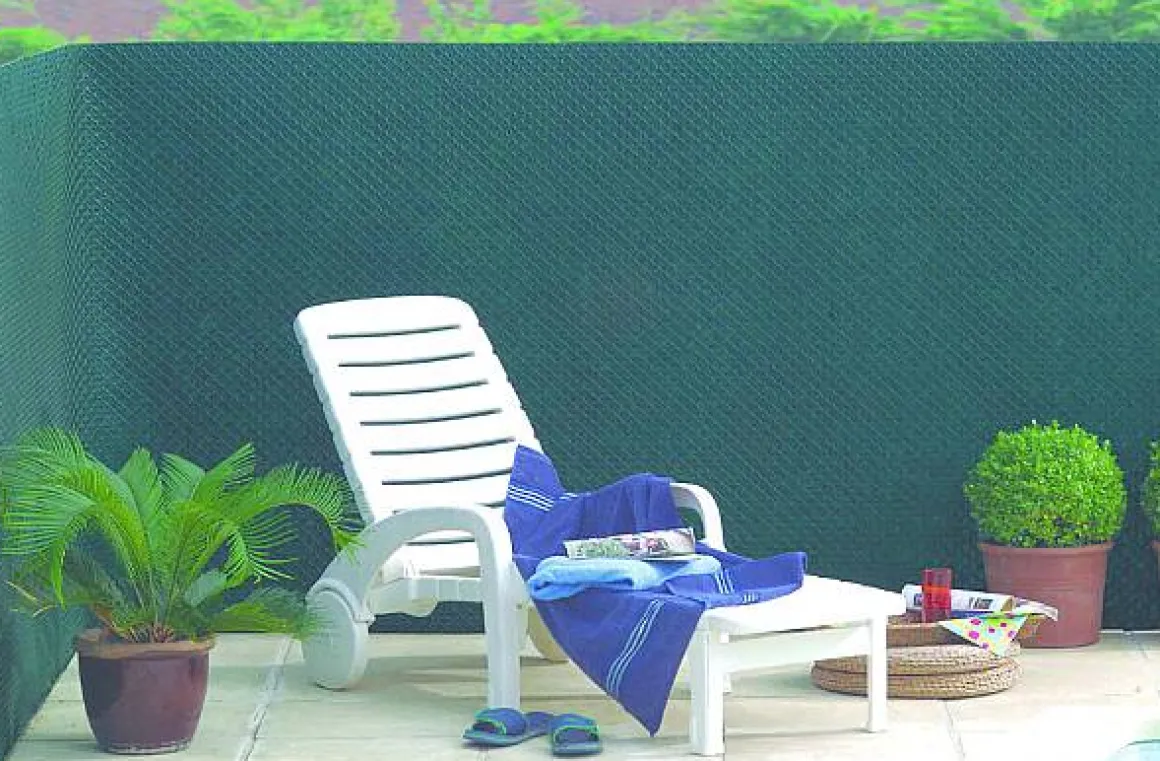 Nortene Tuinscherm Plastic Groen 1X3M