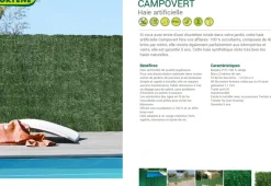 Nortene Zichtbelemmering Campovert Groen 1,5X3M