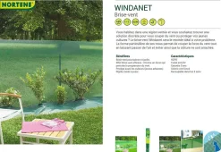 Nortene Zichtdoek Zichtbelemmering Windanet Groen 1X3M