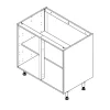 Onderkast Keuken Modulo Wit 90Cm