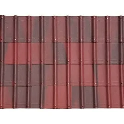Onduvilla 'Onduline' Dakbedekking Rood Gevlamd 106 X 40 X 6 Cm