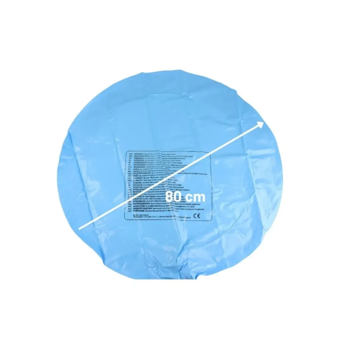Orange85 Watermat Met Fontein Waterspeelmat Blauw 80Cm Kunststof