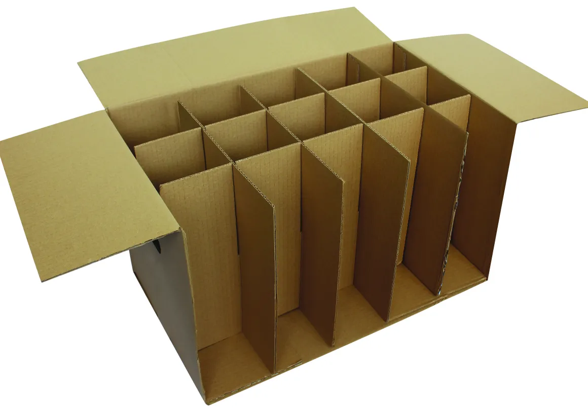 Pack & Move Verdeelkarton Voor Glazen 50L