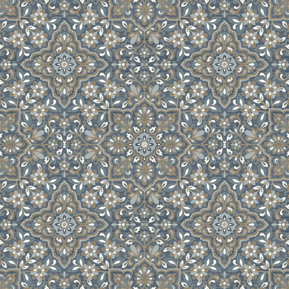 Papierbehang Homestyle Fh37542 Blauw