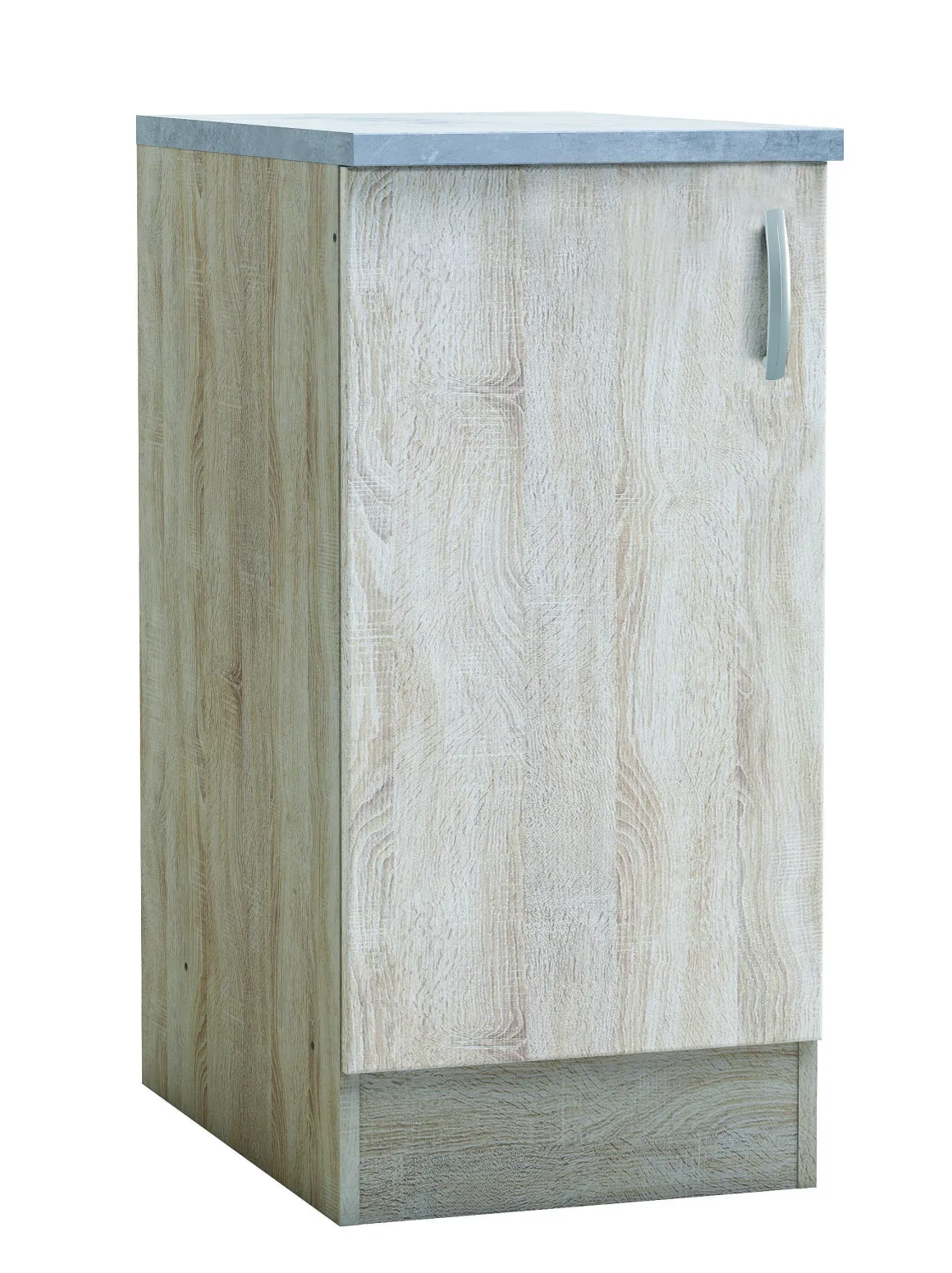 Paprika Onderkast 40Cm Geborsteld Eik Melamine