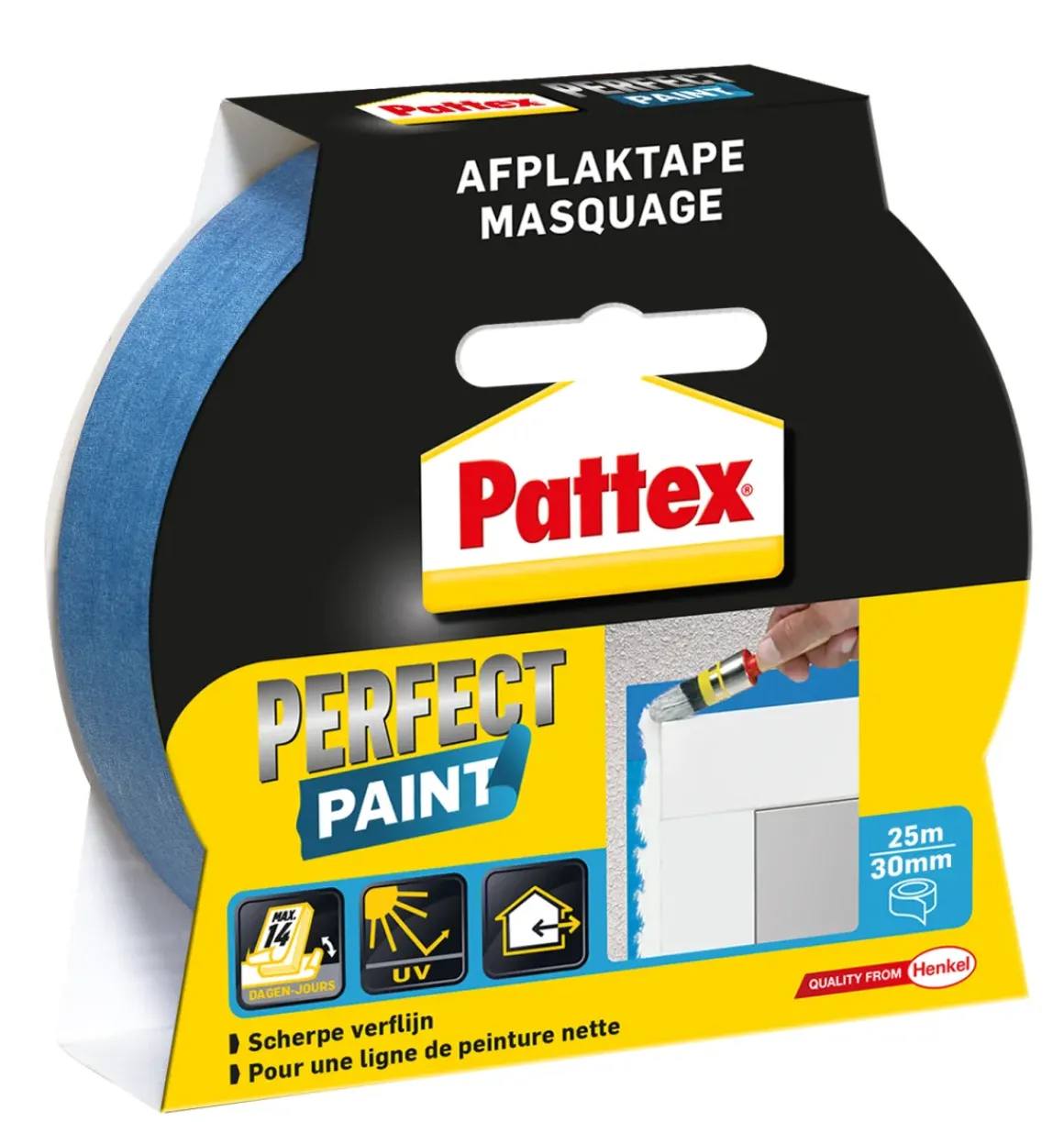 Pattex Afplaktape 'Perfect Paint' 25Mx30Mm