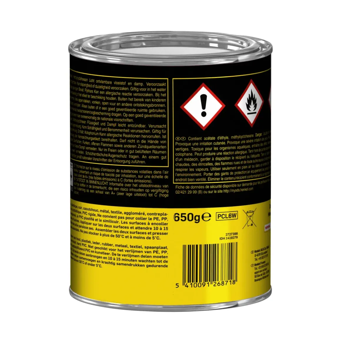 Pattex Contactlijm Vloeibaar 650Gr