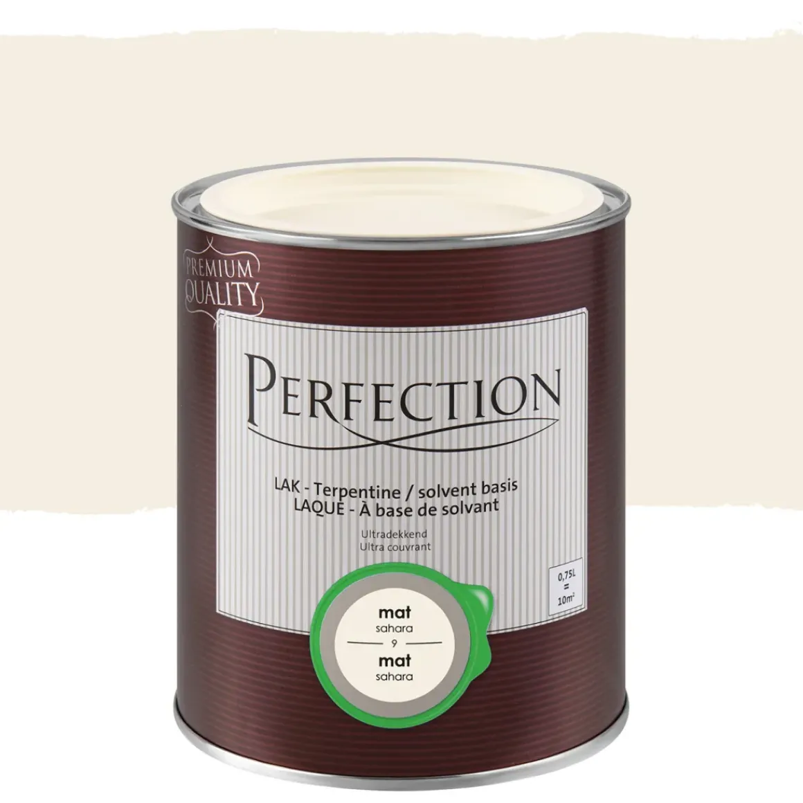 Perfection Lak Ultradekkend Mat Terpentine Sahara 750Ml