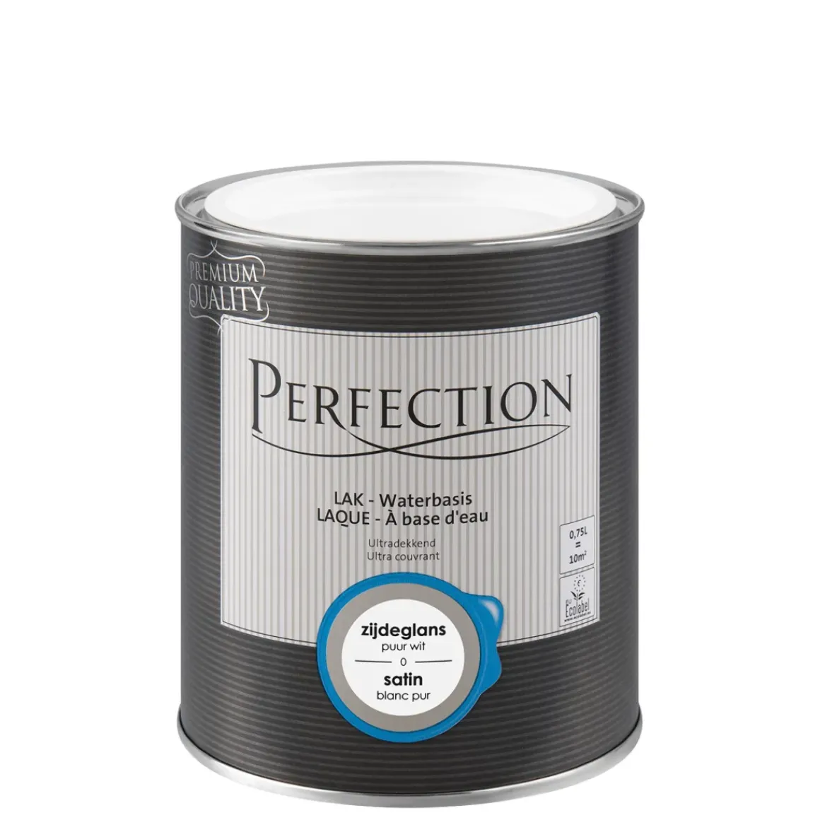 Perfection Lak Ultradekkend Zijdeglans Puur Wit 750Ml