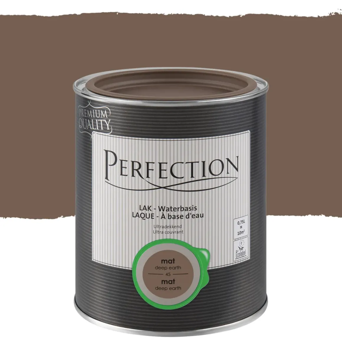 Perfection Lak Ultradekkend Mat Deep Earth 750Ml