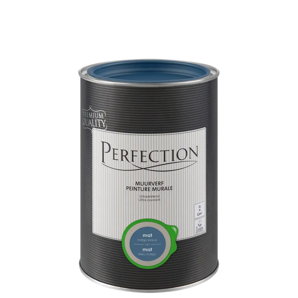 Perfection Ultradekkende Muurverf Indigoblauw Mat 1L
