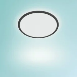 Philips Plafondlamp Superslim Zwart O30Cm 18W