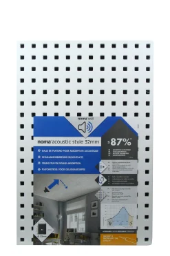 Plafondtegel Noma Acoustic Style Polystyreen 58,5X39X3,2Cm 4St