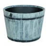 Plantenbak Acaciahout Rond O46Cm Grijs