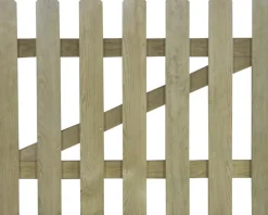 Poort Campagne Natuurlijk Hout 80X100Cm