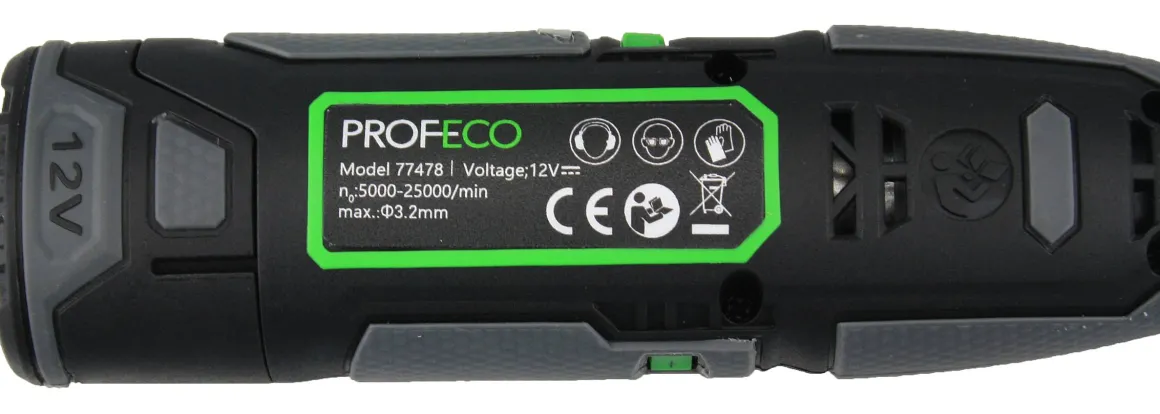 Profeco Multitool 12V 1.3Ah Incl. Accu & Oplader +50 Accessoires