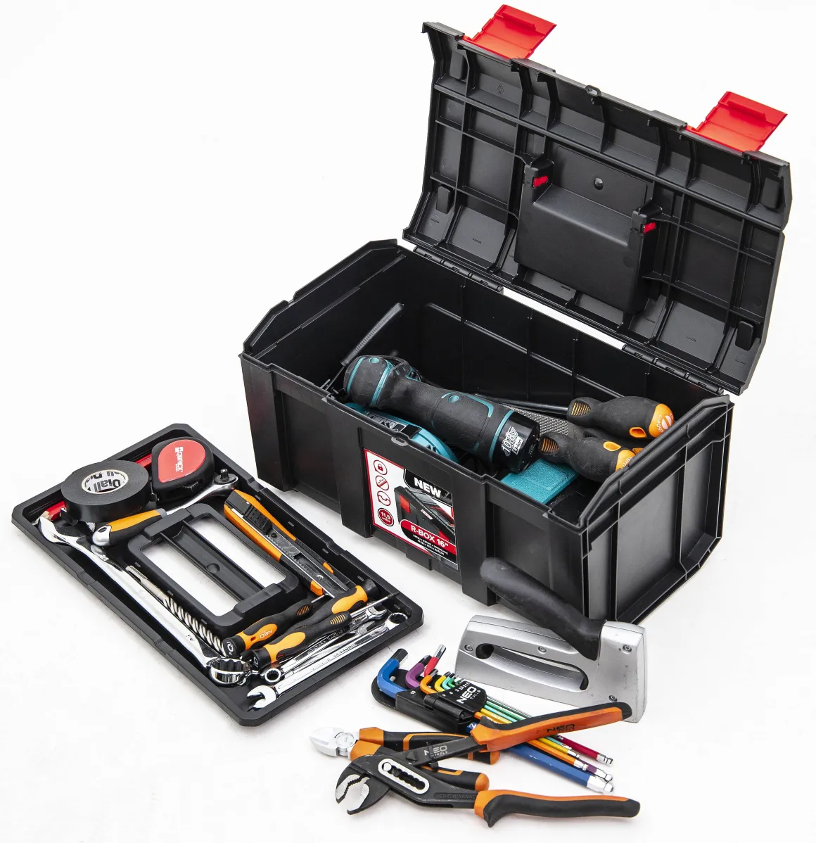 Qbrick Gereedschapskoffer Set Regular R-Box 19"+ 16" 2-Delig