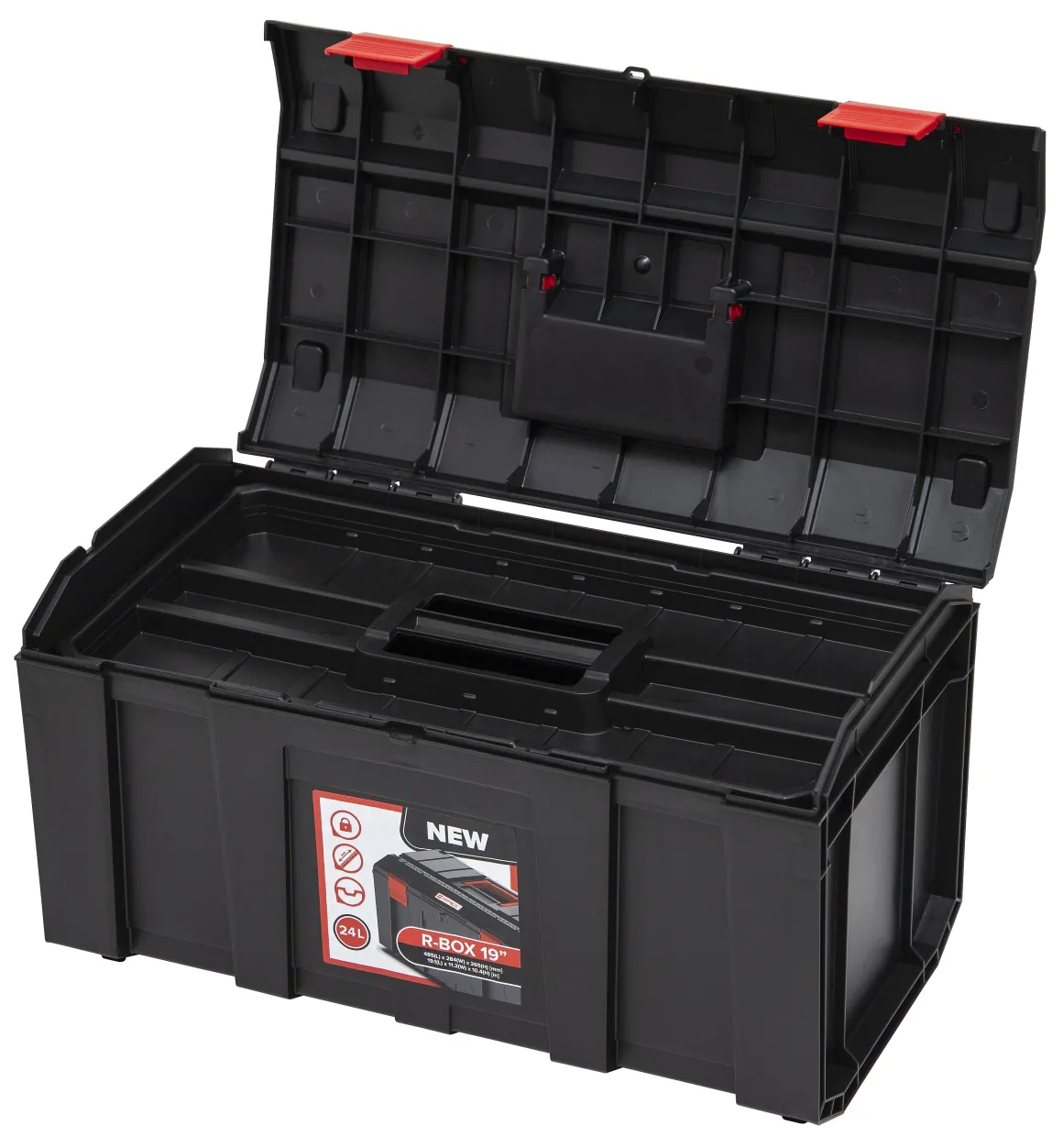 Qbrick Gereedschapskoffer Set Regular R-Box 19"+ 16" 2-Delig