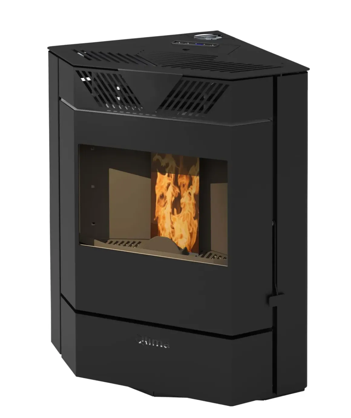 Qlima Pelletkachel Fiorina 74-S Line 7,45Kw Zwart