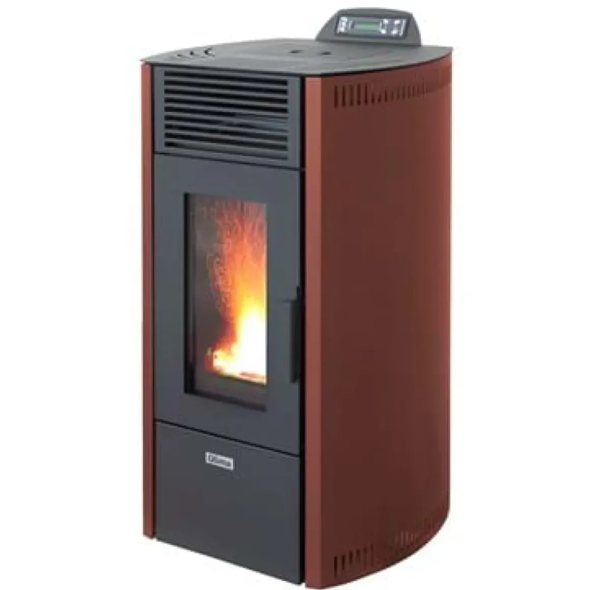 Qlima Pelletkachel Viola 85 S-Line Rood