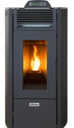 Qlima Pelletkachel Viola 100S-Line Black 8,9Kw