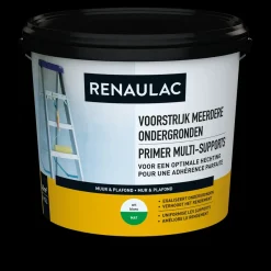 Renaulac Voorstrijk Meerdere Ondergronden Wit 5L