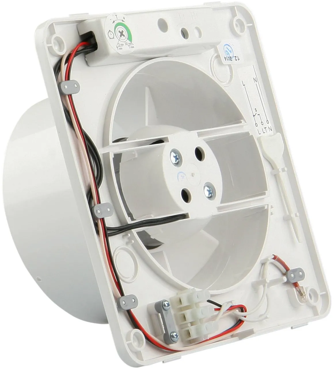 Renson Badkamerventilator 7202T O125Mm Wit