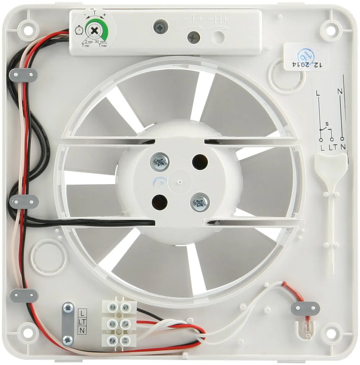 Renson Badkamerventilator 7202T O125Mm Wit