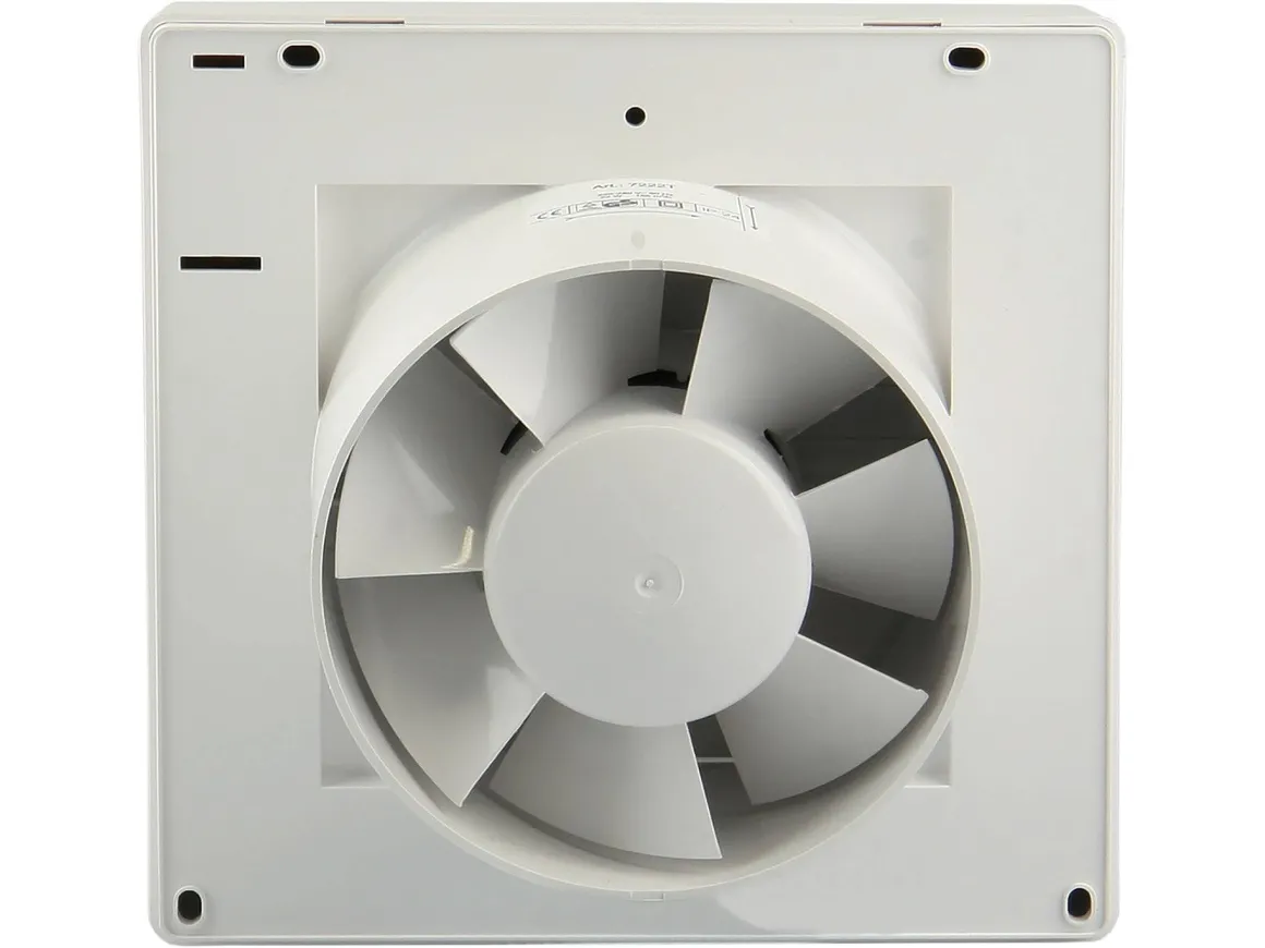 Renson 7231T Badkamerventilator O100Mm 12V Afsluitbaar Met Timer Wit