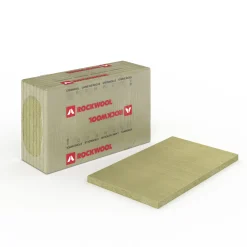 Rockwool Isolatieplaat Plus - Steenwol - Rd-Waarde 1,13M² K/W - 45Mm - 100X60Cm - 4,8M² - 8 Stuks
